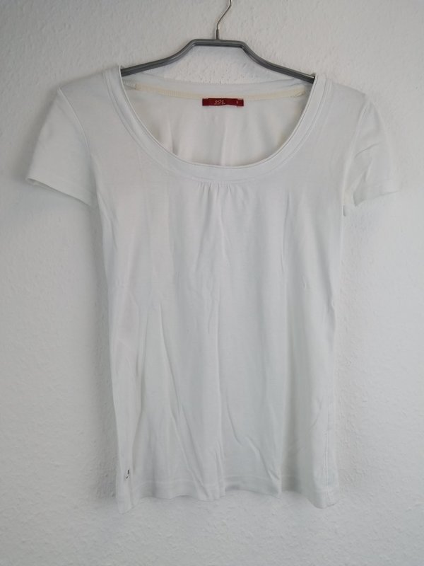 weißes T-Shirt Damen Größe S