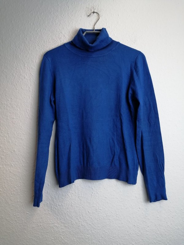 Blauer Pullover Damen - Größe M