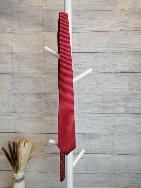 rote Krawatte Herren von Enrico Mori