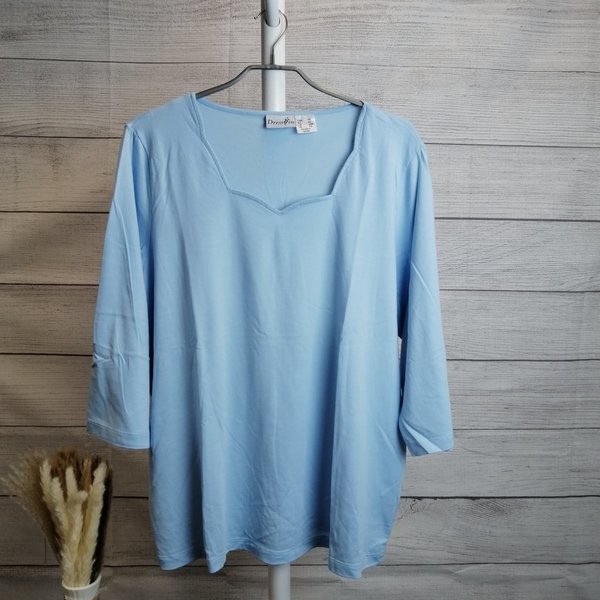 hellblauer Damen Pullover von Dressin - Größe 50